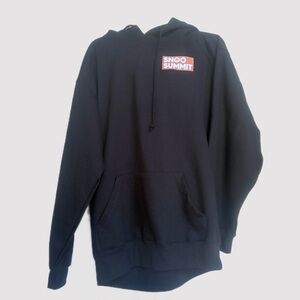 Black Snoo Summit Hoodie Badger Sports Size M – Like New